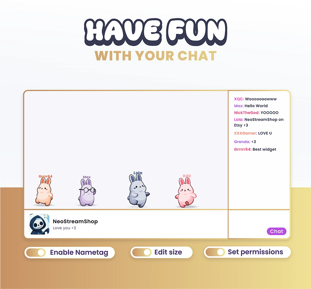 Widget Bunnies - Preview Image 5 | NeoStreamShop