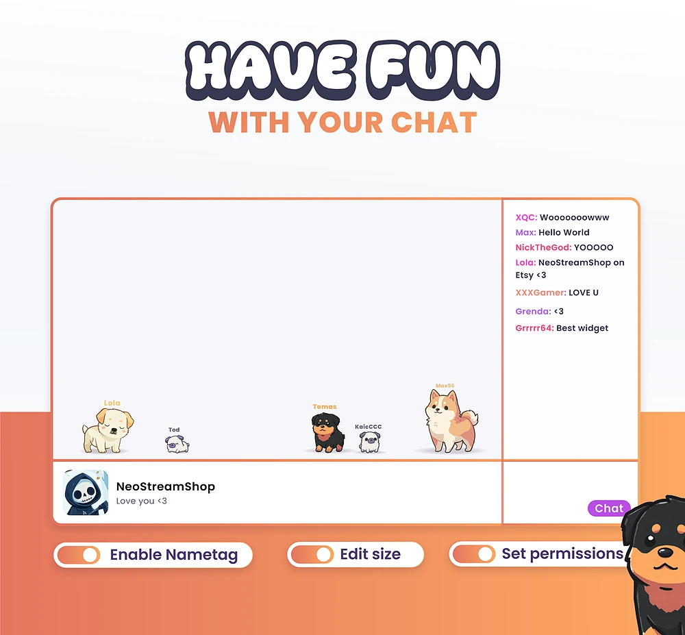 Widget Dogs - Preview Image 6 | NeoStreamShop