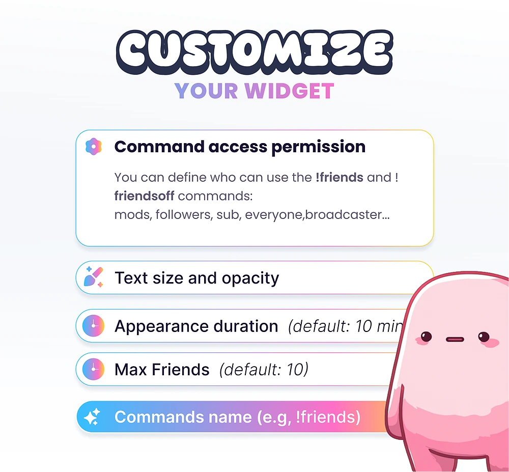 Widget Friends - Preview Image 5 | NeoStreamShop