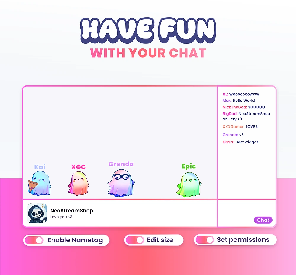 Widget Ghosts - Preview Image 2 | NeoStreamShop