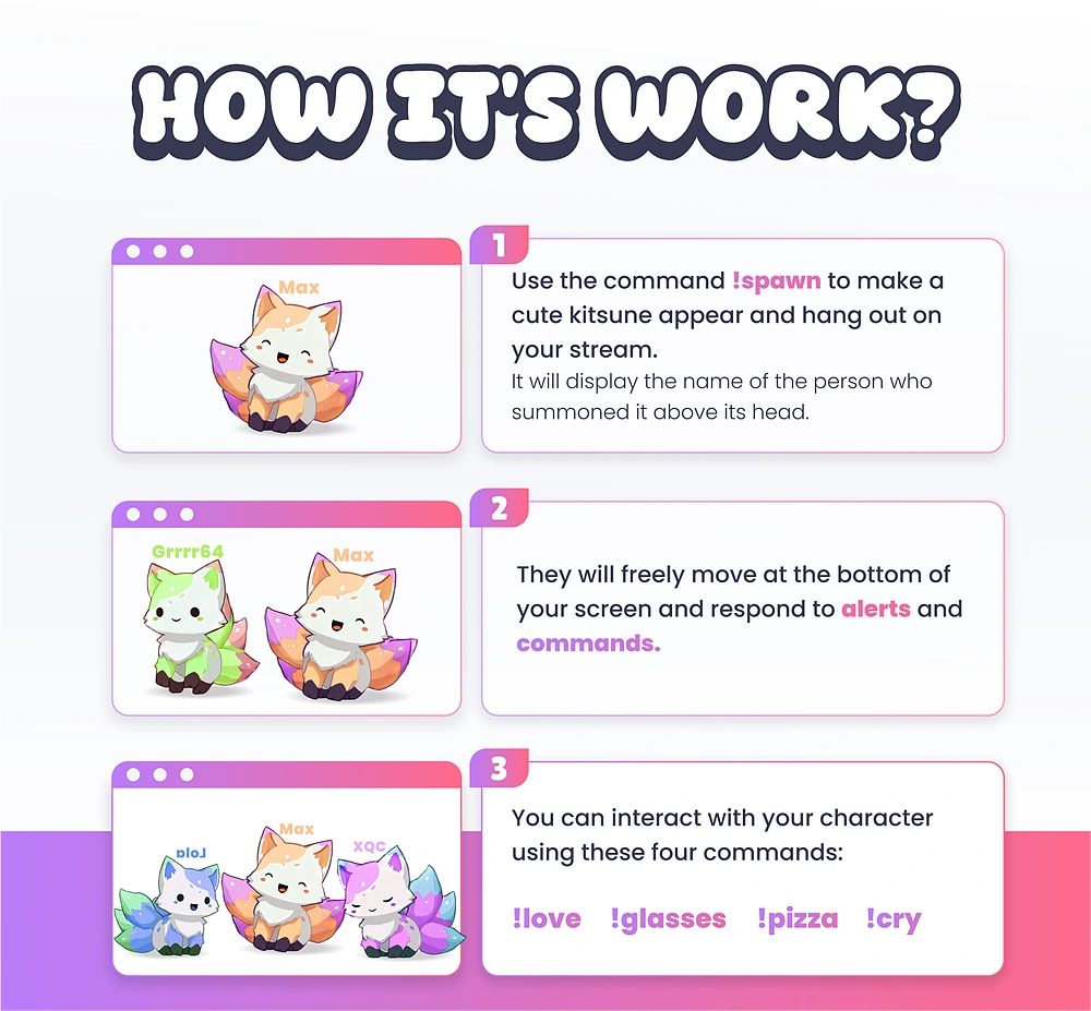 Widget Kitsune - Preview Image 2 | NeoStreamShop
