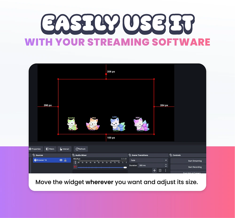Widget Kitsune - Preview Image 3 | NeoStreamShop