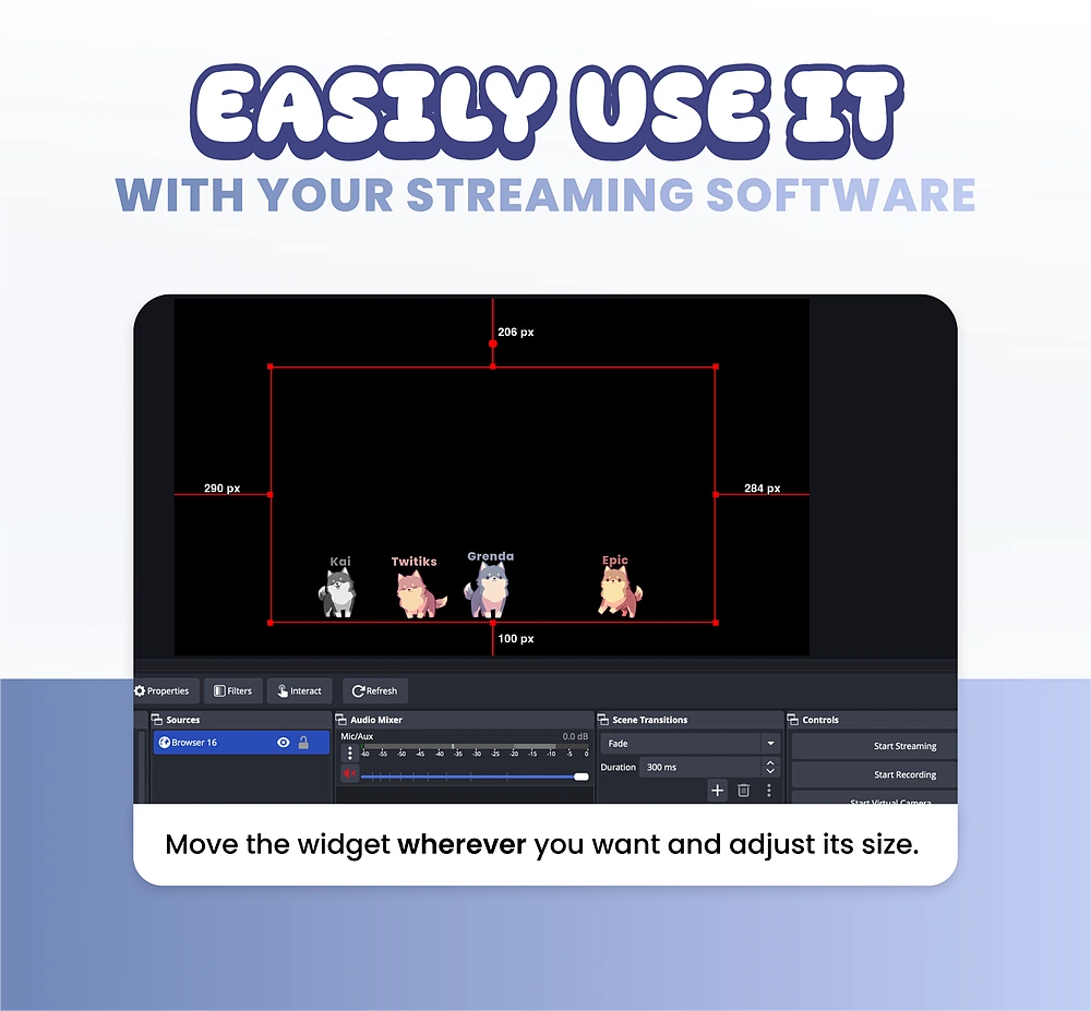 Widget Wolfs - Preview Image 4 | NeoStreamShop