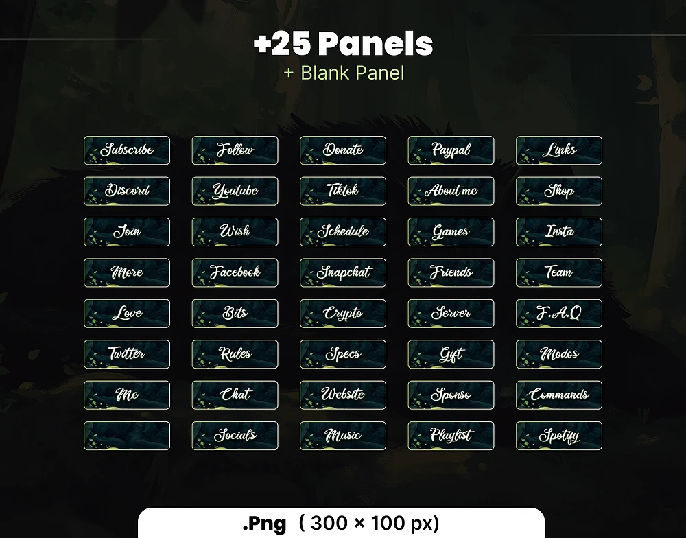Dark wolf Overlays - Preview Image 6 | NeoStreamShop