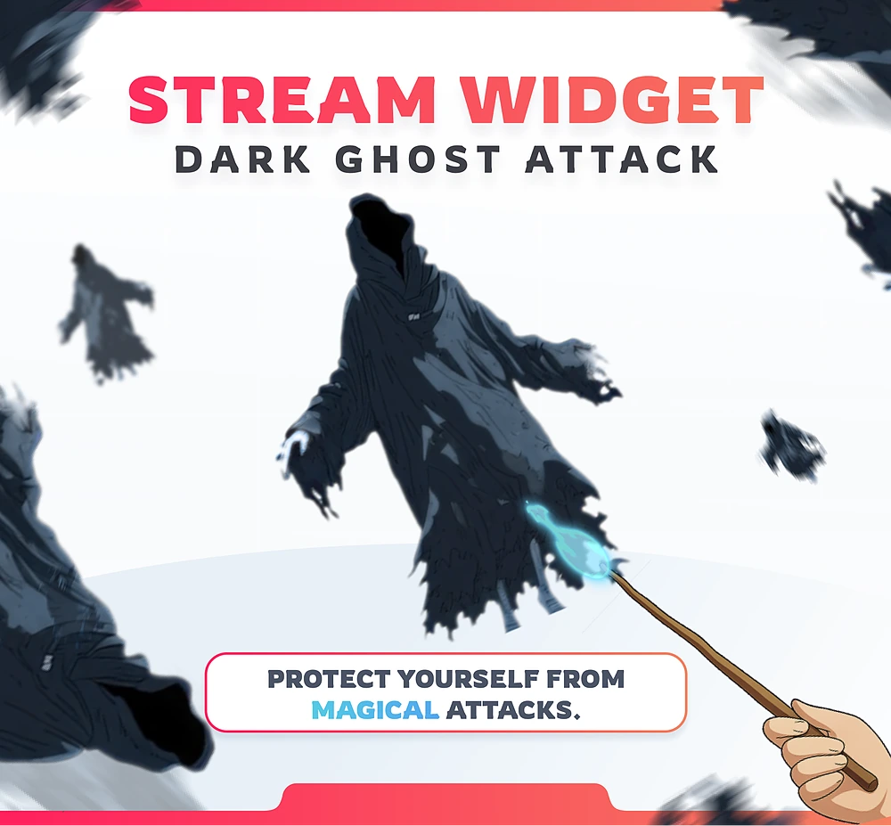 Widget Dark Ghost - Product Cover | NeoStreamShop