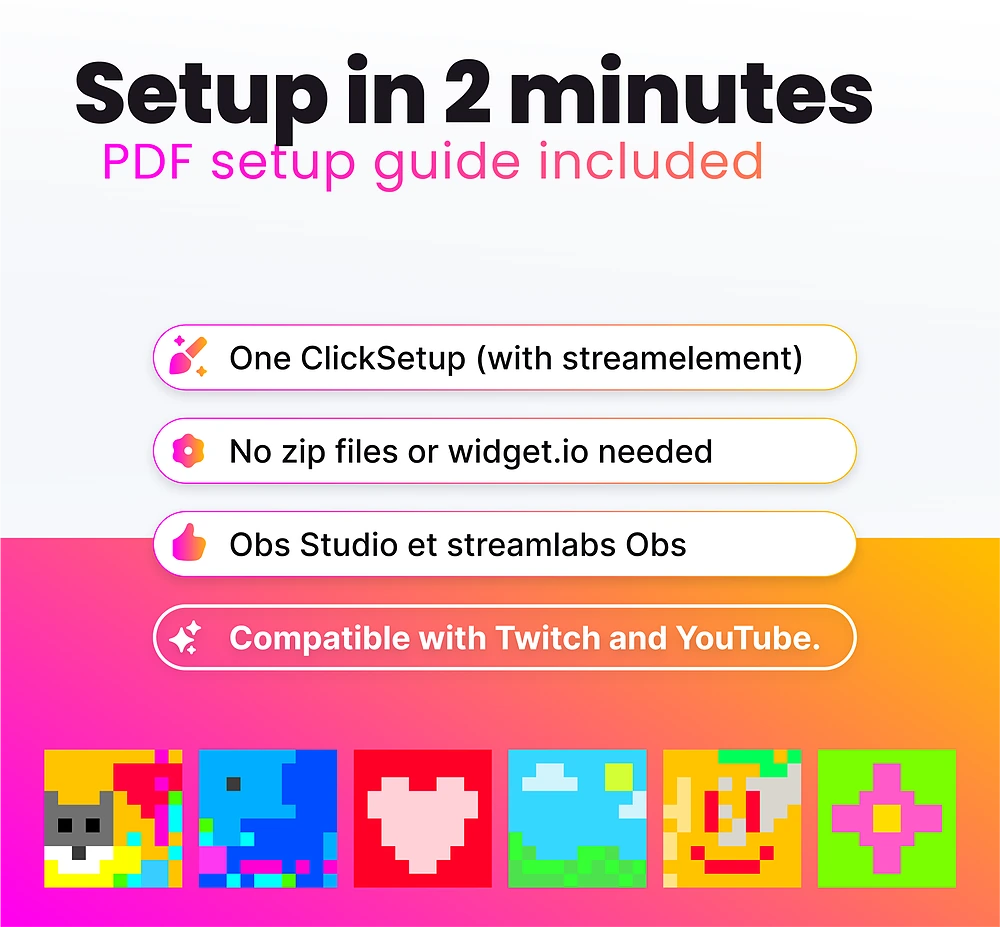 Widget Pixel War - Preview Image 6 | NeoStreamShop