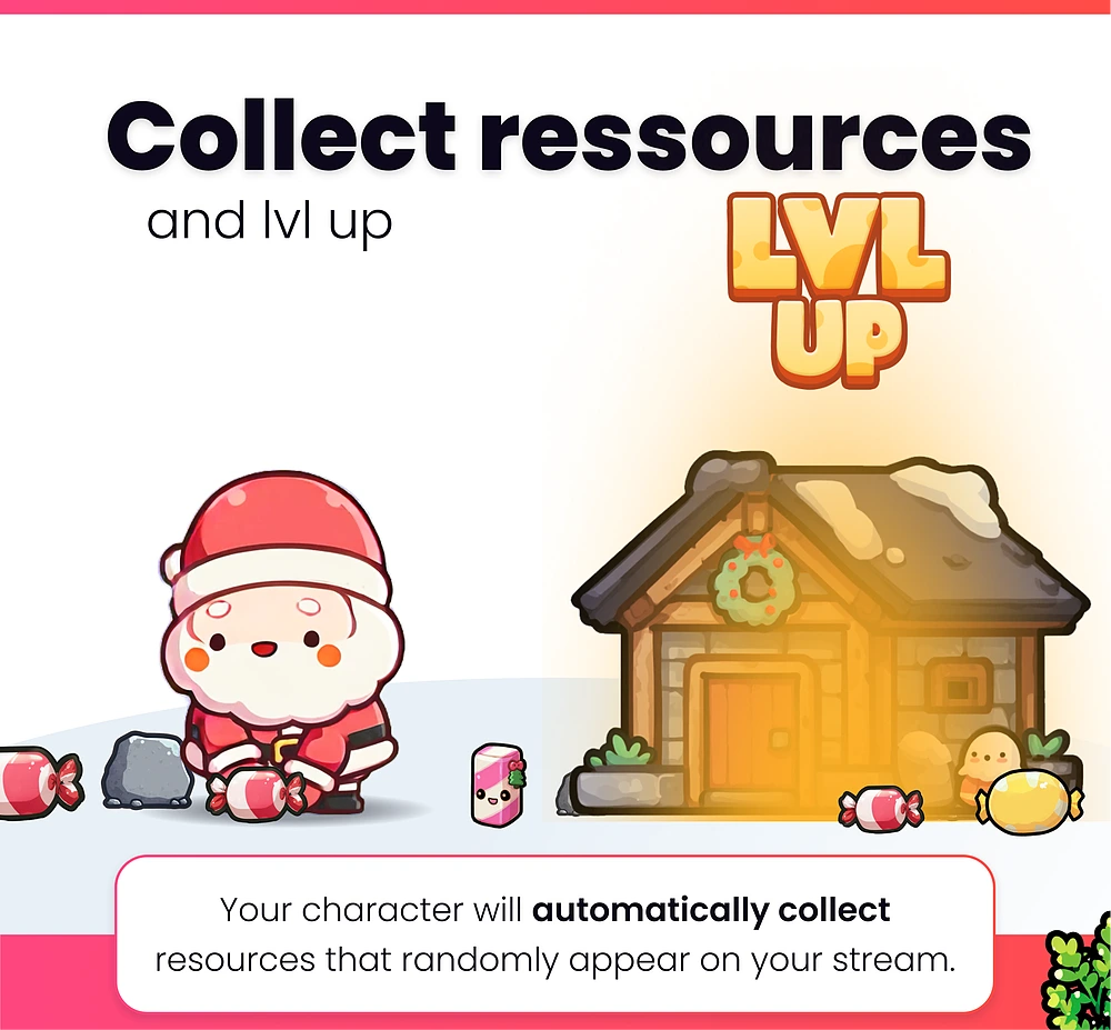Christmas Village Stream Widget - Preview Image 2 | NeoStreamShop