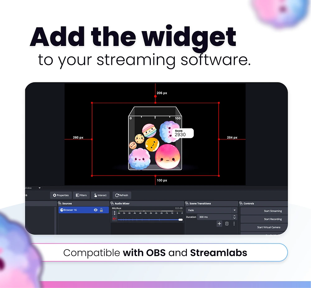 Widget Sweet Game - Preview Image 3 | NeoStreamShop