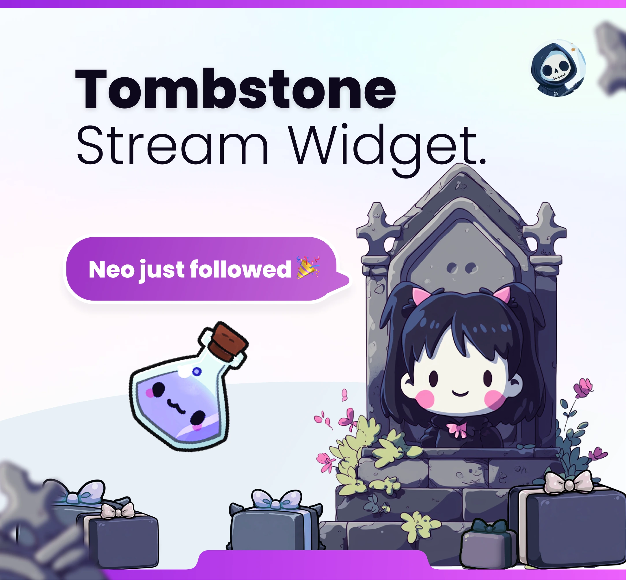 Widget Tombstone - Product Cover | NeoStreamShop