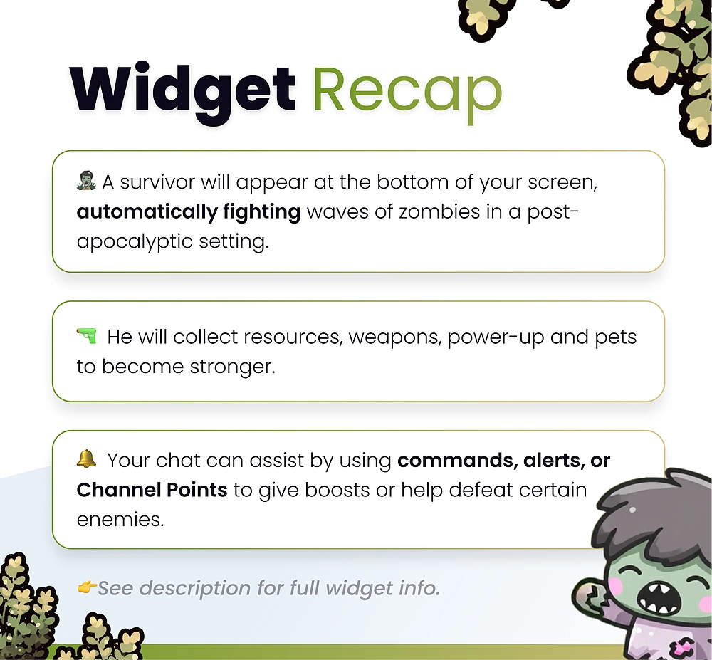 Widget Zombie Apocalypse - Preview Image 8 | NeoStreamShop
