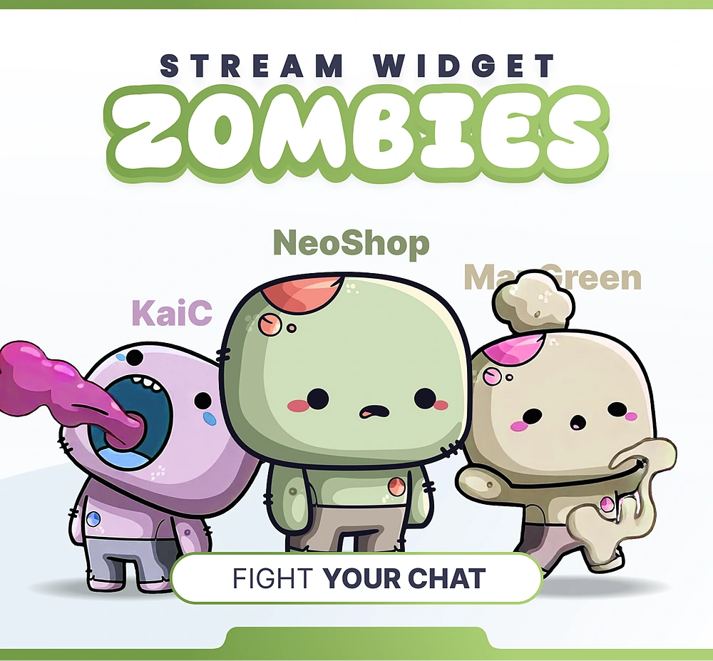 Zombies Widget - Product Cover | NeoStreamShop