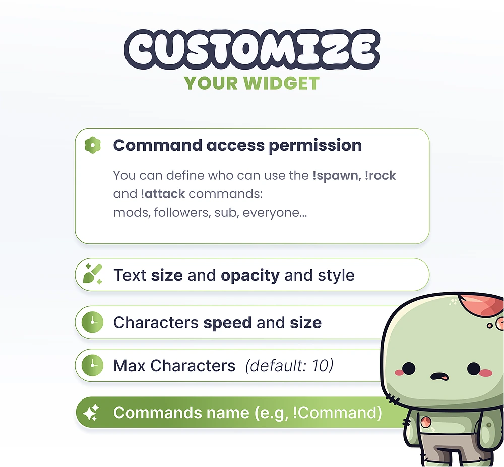 Zombies Widget - Preview Image 4 | NeoStreamShop